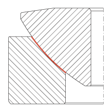 推力關(guān)節(jié)軸承 GE40-AW, 根據(jù) DIN ISO 12 240-3 標(biāo)準(zhǔn)，免維護(hù)